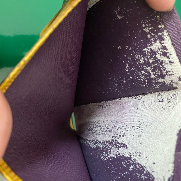 Louis Vuitton Kiss-lock Wallet Epi Yellow - Picture 3 of 7